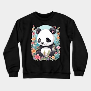 Cuta Panda Crewneck Sweatshirt